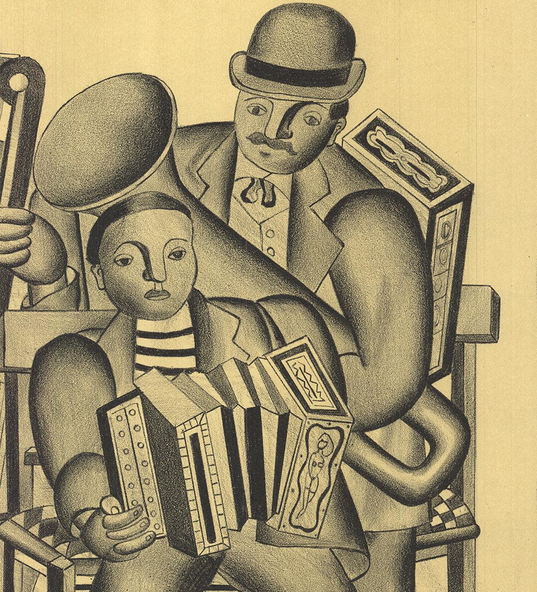 Fernand Leger 'Huiles, Aquarelles & Dessins' 1975- Lithograph 2