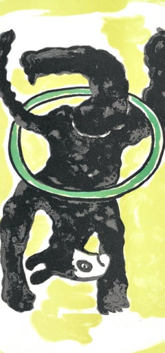 Fernand Leger, Plate 26, from Circus, 1950