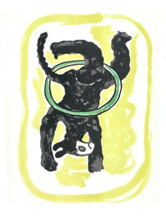 Fernand Leger, Tafel 26, aus Zirkus, 1950