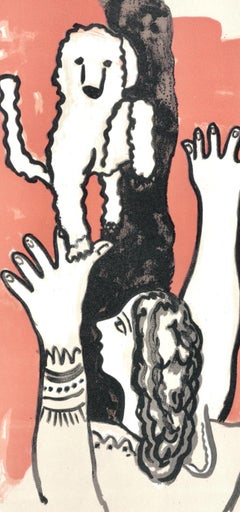 Fernand Leger, Plate 31, from Circus, 1950