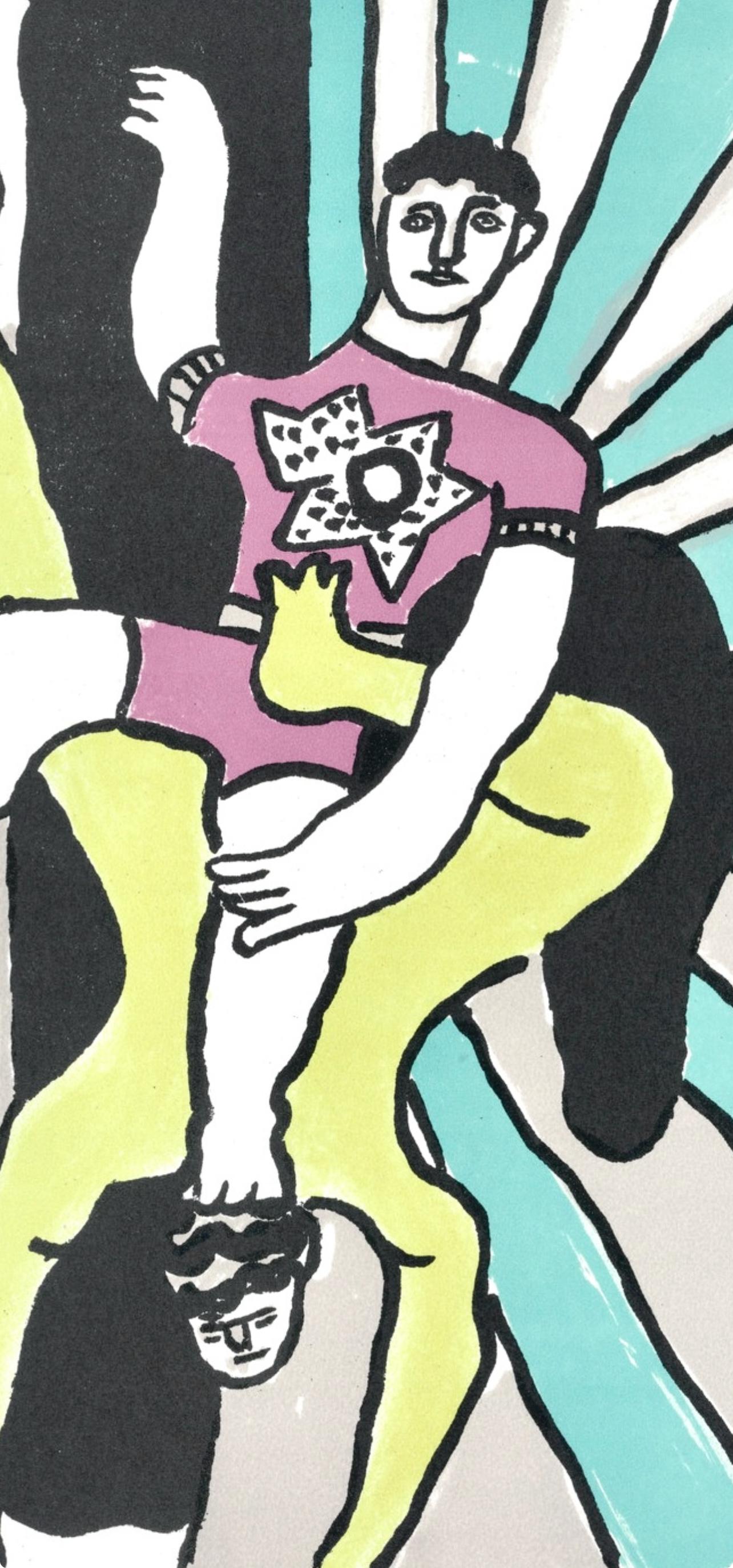 Fernand Leger, Plate 47, from Circus, 1950 - Print by Fernand Léger