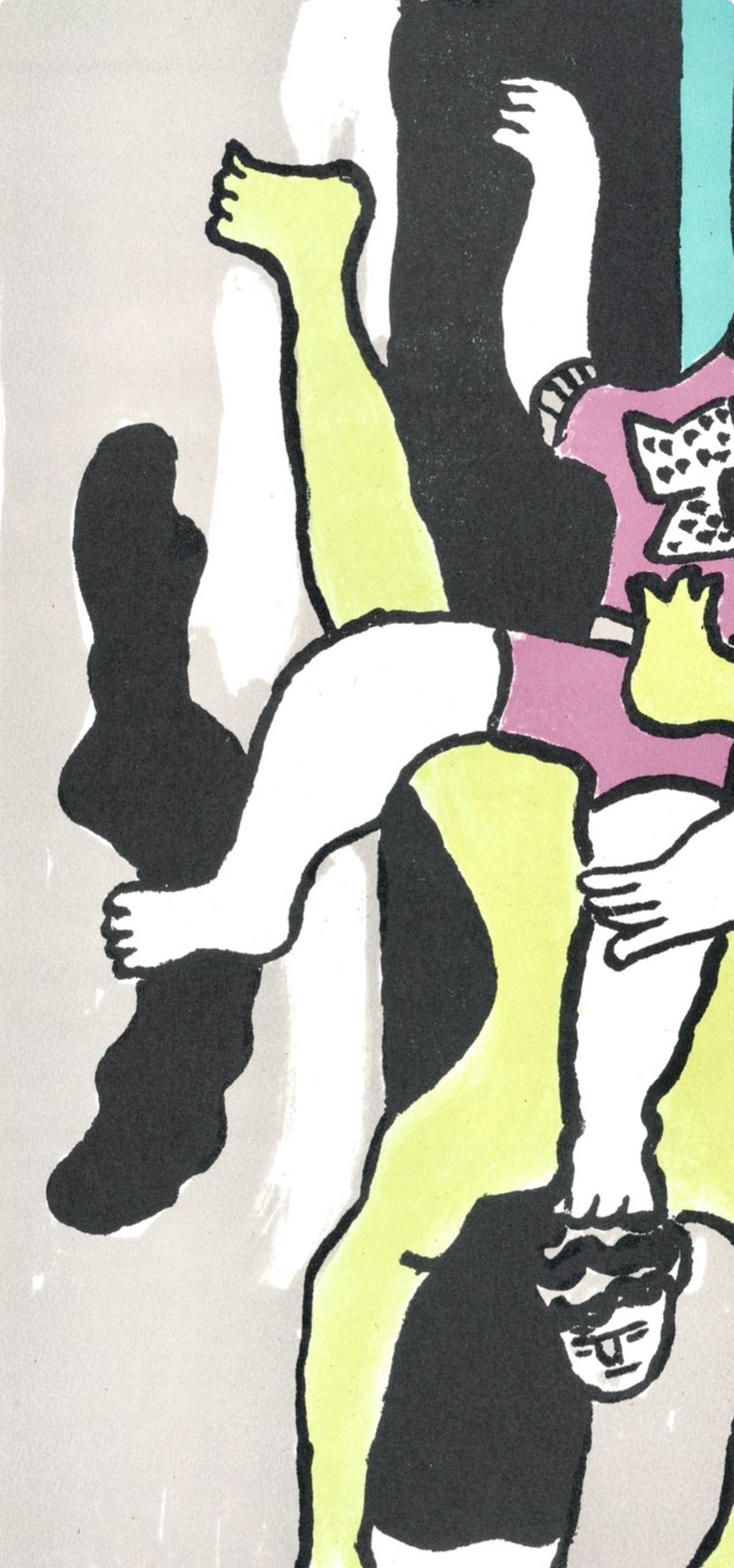 Fernand Leger, Plate 47, from Circus, 1950 - Modern Print by Fernand Léger