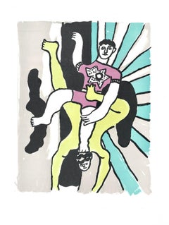 Fernand Leger, Tafel 47, aus Zirkus, 1950