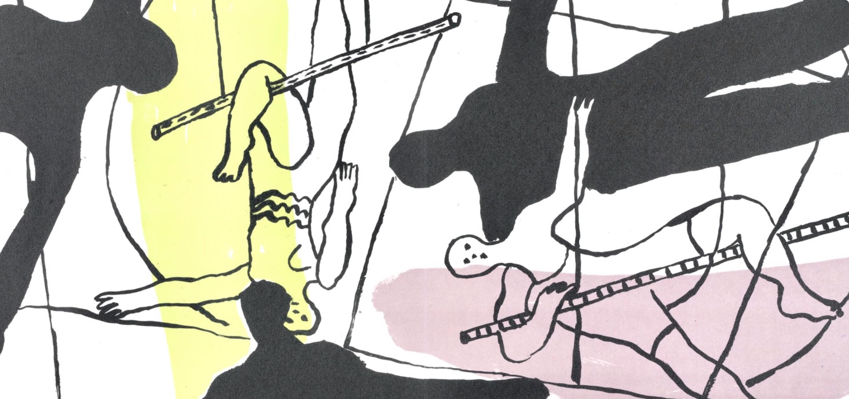 Fernand Leger, Plate 52-53, from Circus, 1950 - Print by Fernand Léger