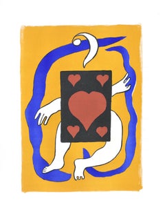 Fernand Leger, Tafel 90, aus Zirkus, 1950