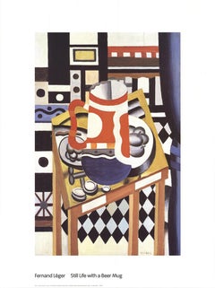 Fernand Leger 'Still Life with Beer Mug' 2000- Offset Lithograph