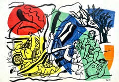 Fernand Leger, The Country Outing, from Derriere le Miroir, 1960 (after)