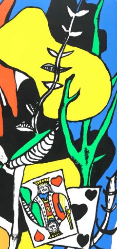 Fernand Leger, The King of Hearts, S.P.25., School Prints Ltd., 1949 (after)