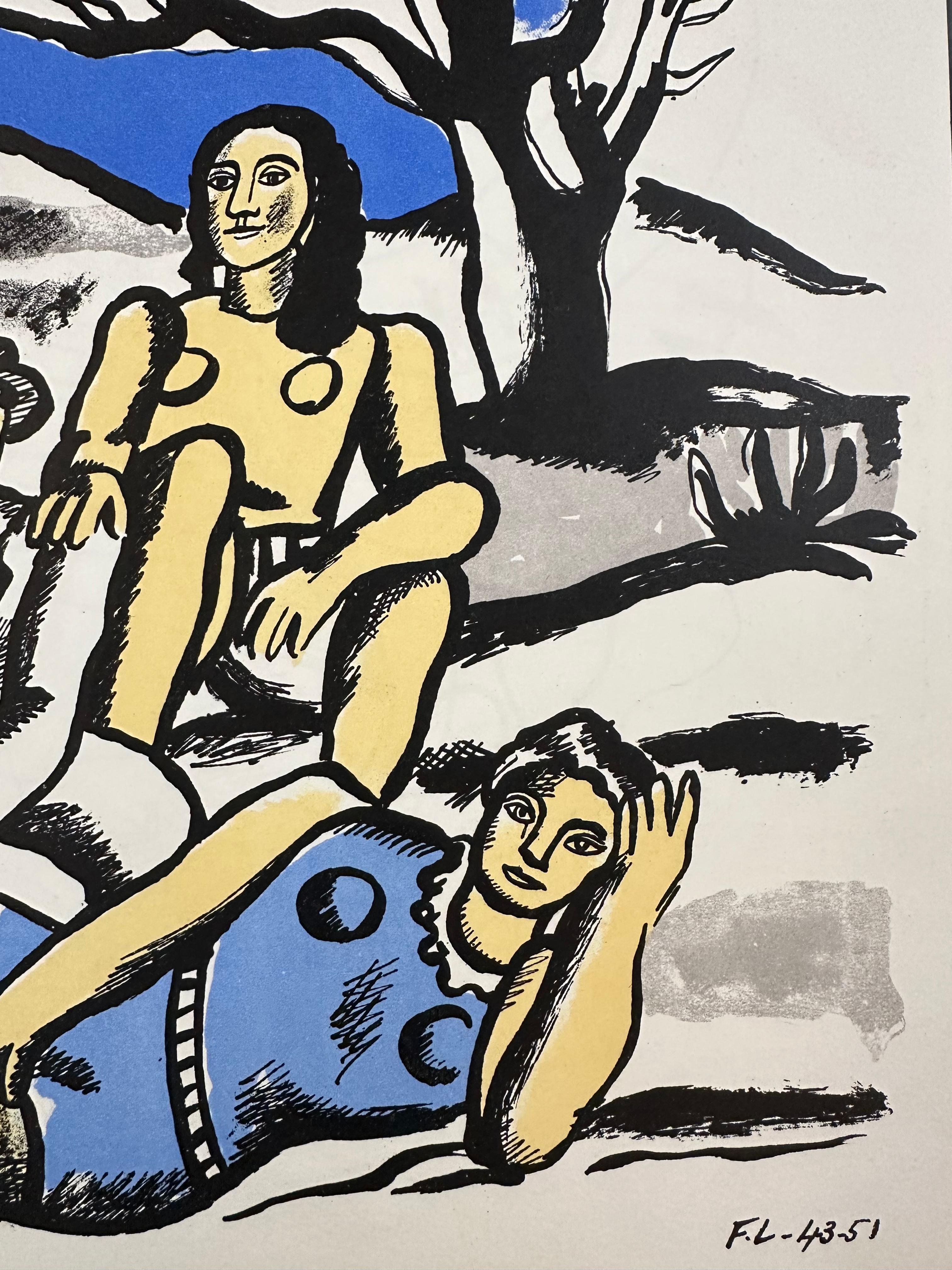 Fernand Léger, The Outing (La Partie de Campagne) For Sale 1