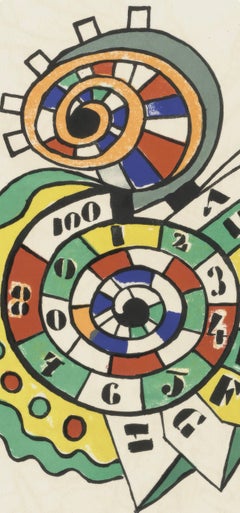 Fernand Leger, Ohne Titel, aus Zirkus, 1950