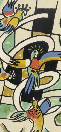 Fernand Leger, Untitled, from Circus, 1950