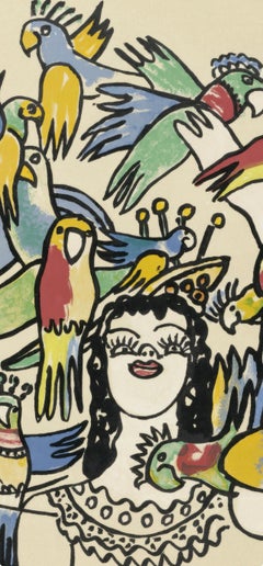 Fernand Leger, Untitled, from Circus, 1950