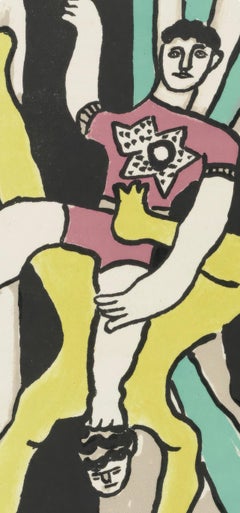 Fernand Leger, Sans titre, extrait du Cirque, 1950