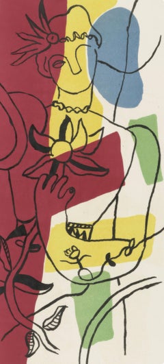 Fernand Leger, Untitled, from Circus, 1950