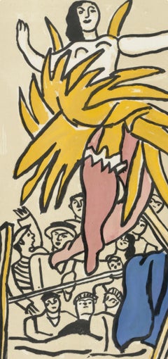 Fernand Leger, Untitled, from Circus, 1950