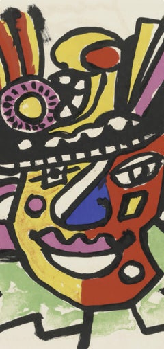 Fernand Leger, Sin título, de Circo, 1950