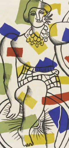 Fernand Leger, Sin título, de Circo, 1950