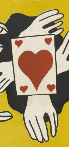 Fernand Leger, Sans titre, extrait du Cirque, 1950