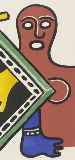 Fernand Leger, Sin título, de Circo, 1950