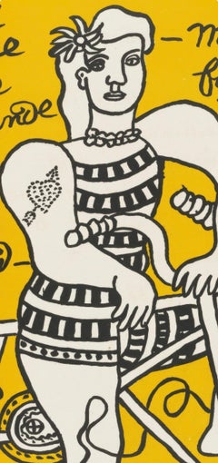 Fernand Leger, Untitled, from Circus, 1950