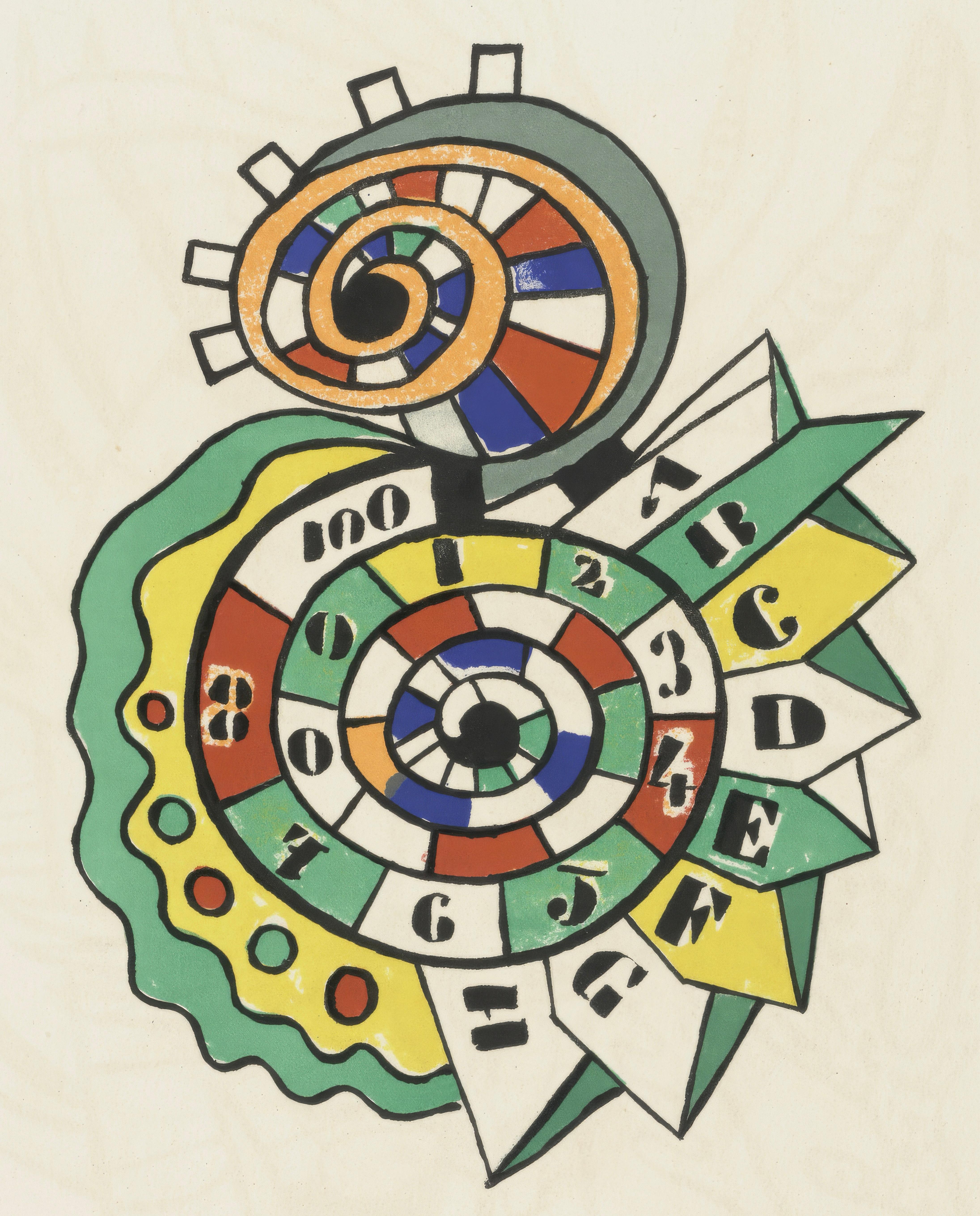 Fernand Léger - Fernand Leger, Untitled, from Circus, 1950 For Sale at ...