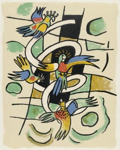 Fernand Leger, Untitled, from Circus, 1950