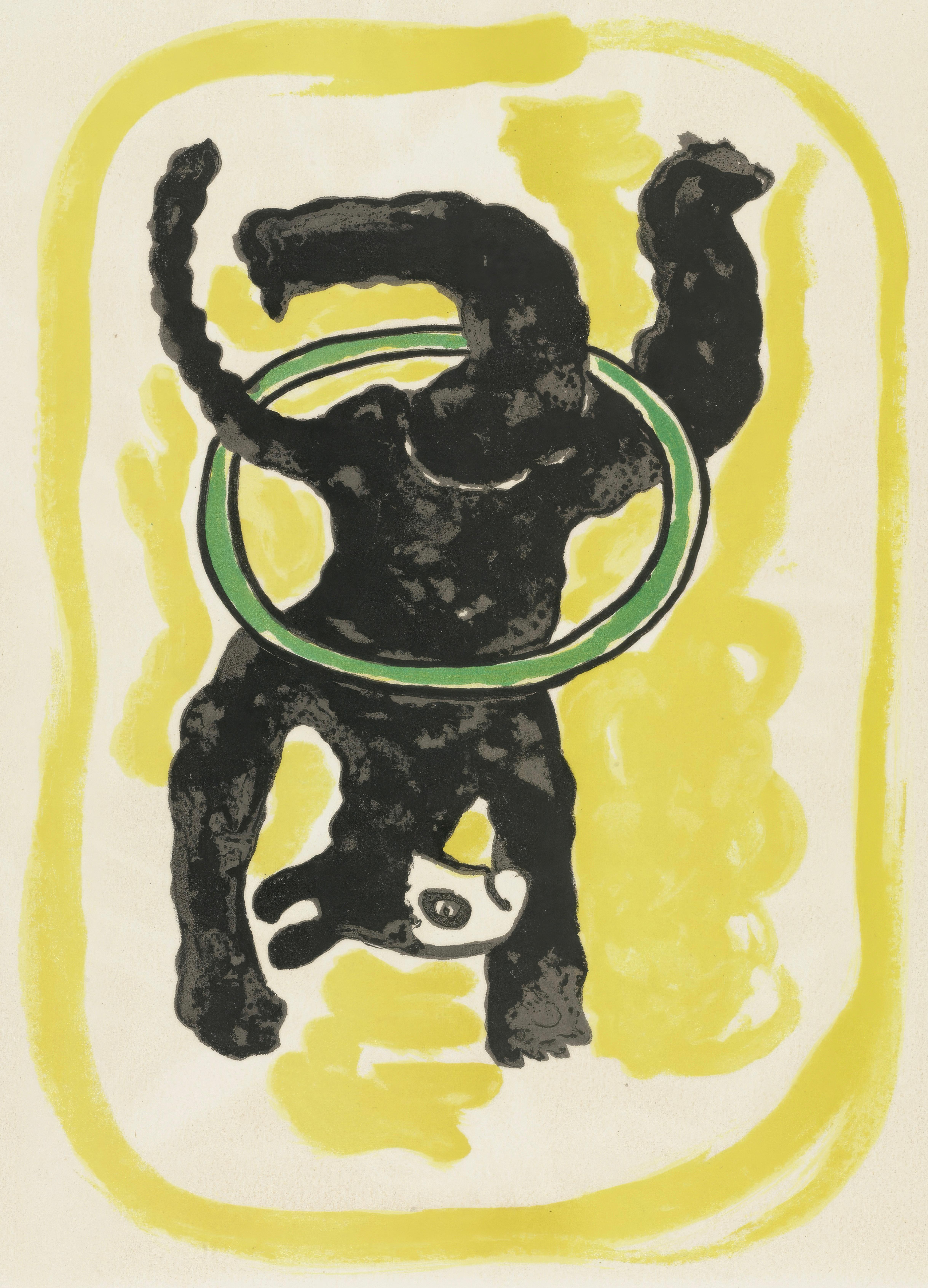 Figurative Print di Fernand Léger - Fernand Leger, Senza titolo, da Circus, 1950