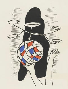 Fernand Leger, Untitled, from Circus, 1950
