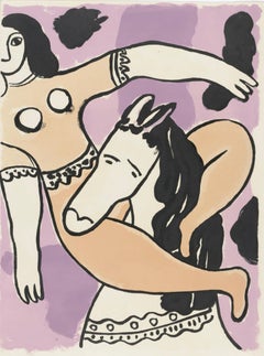 Fernand Leger, Untitled, from Circus, 1950