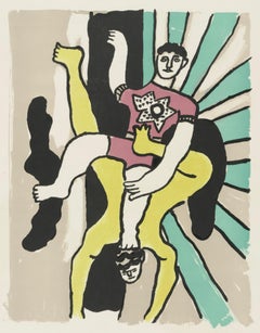 Fernand Leger, Sans titre, extrait du Cirque, 1950