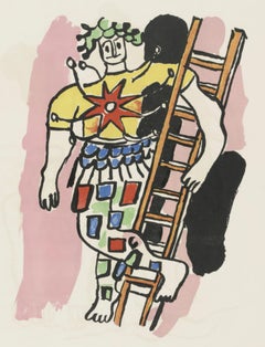 Fernand Leger, Sin título, de Circo, 1950