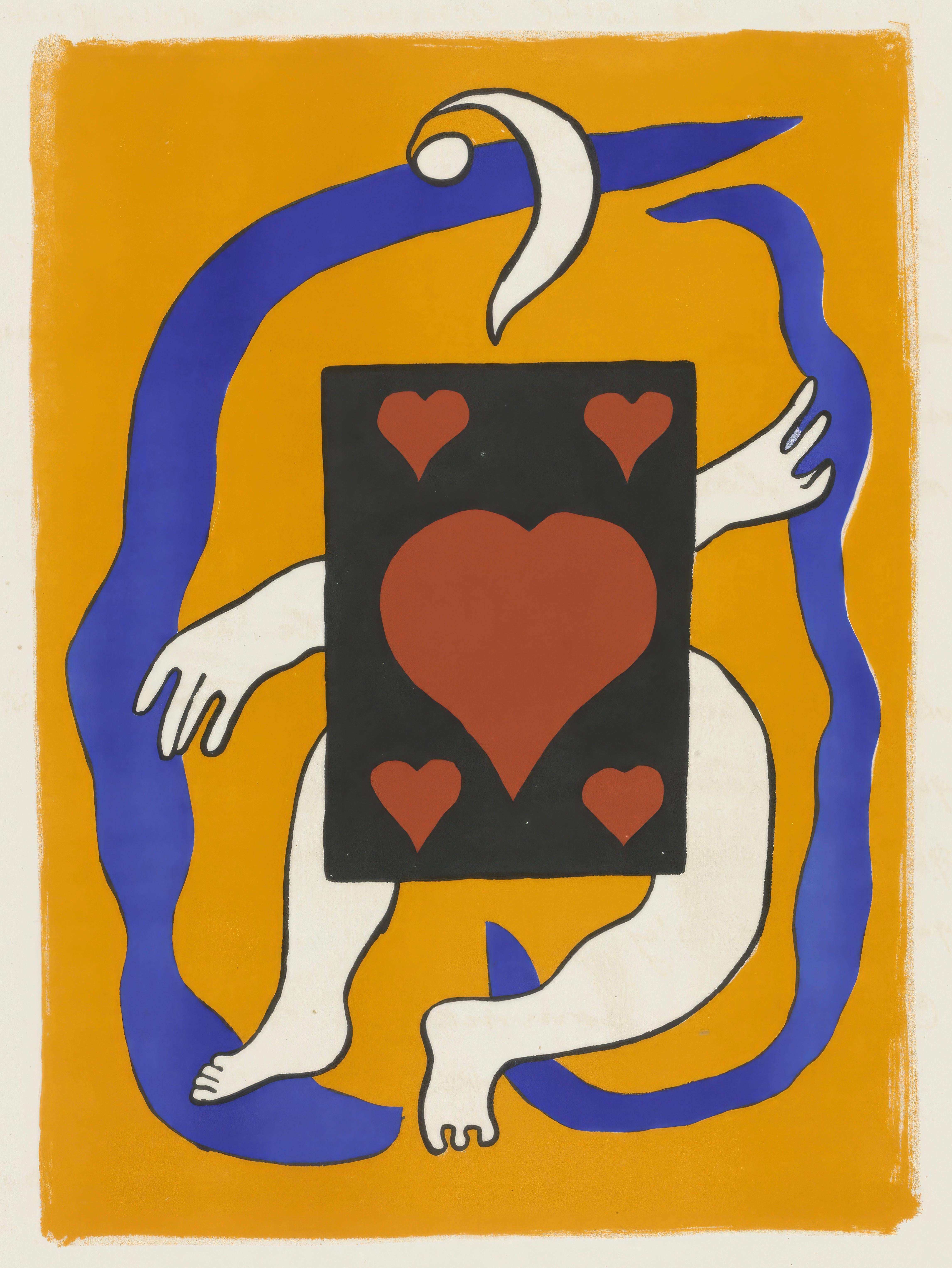 Figurative Print di Fernand Léger - Fernand Leger, Senza titolo, da Circus, 1950
