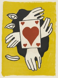 Fernand Leger, Sans titre, extrait du Cirque, 1950