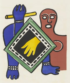 Fernand Leger, Sin título, de Circo, 1950