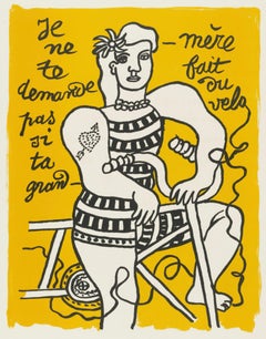 Fernand Leger, Untitled, from Circus, 1950