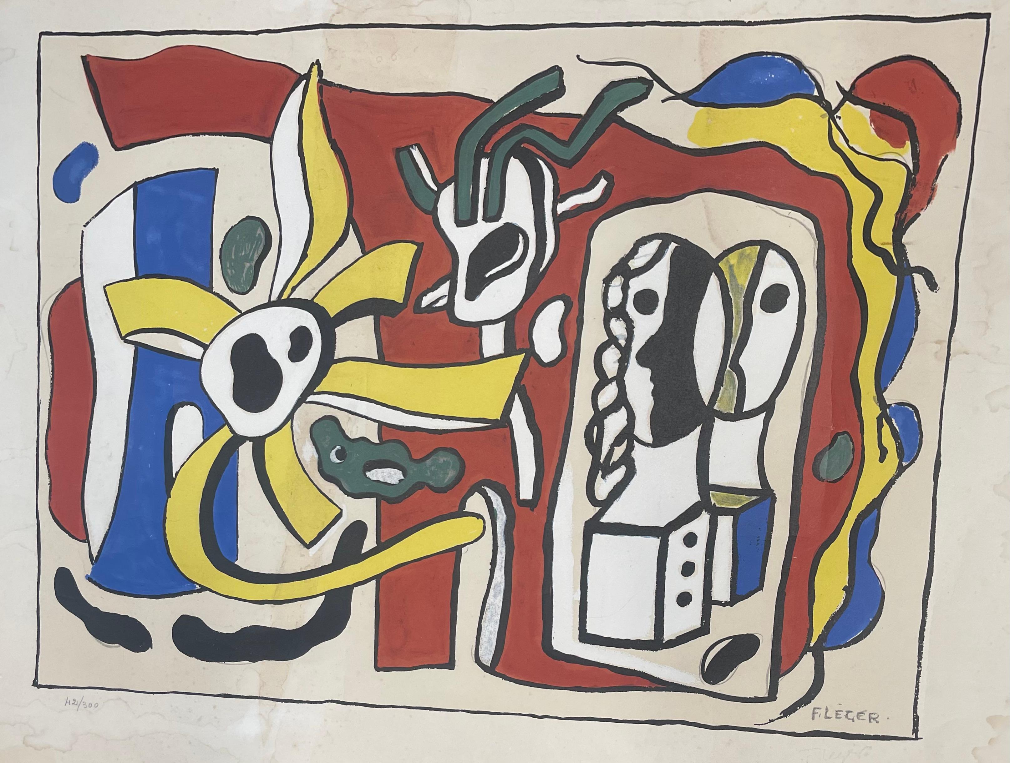 French Modern Art by Fernand Léger - Untitled For Sale 1