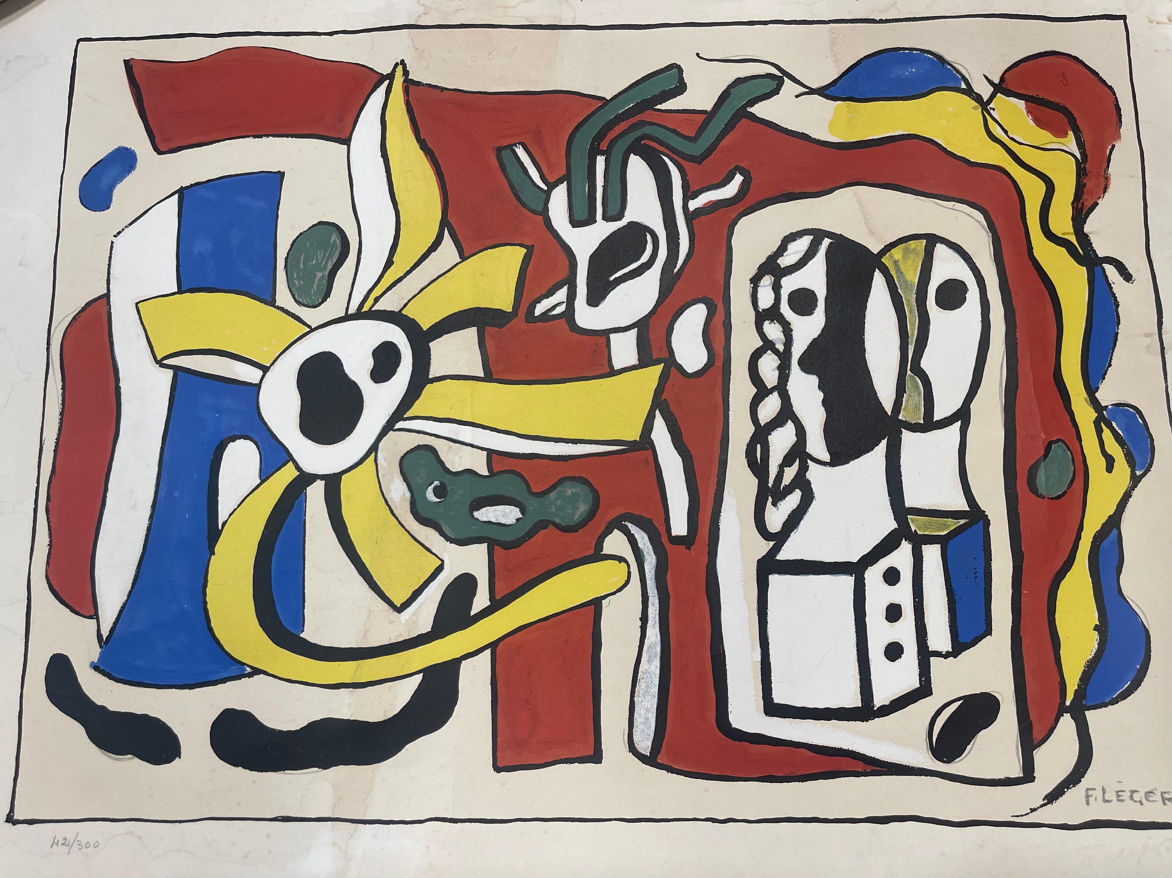 French Modern Art by Fernand Léger - Untitled For Sale 4