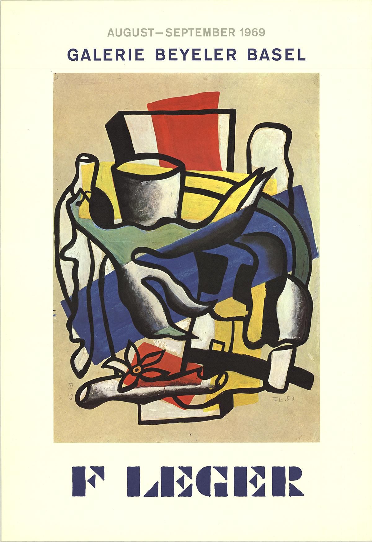 Fernand Léger Abstract Print - Galerie Beyeler Basel