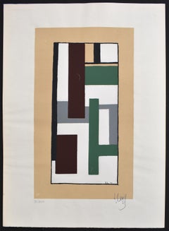 Geometric Composition, from: Album of Ten Serigraphs