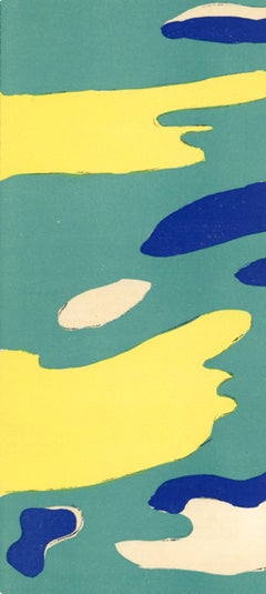 Fernand Leger, Water, from Verve, Revue Artistique, 1937