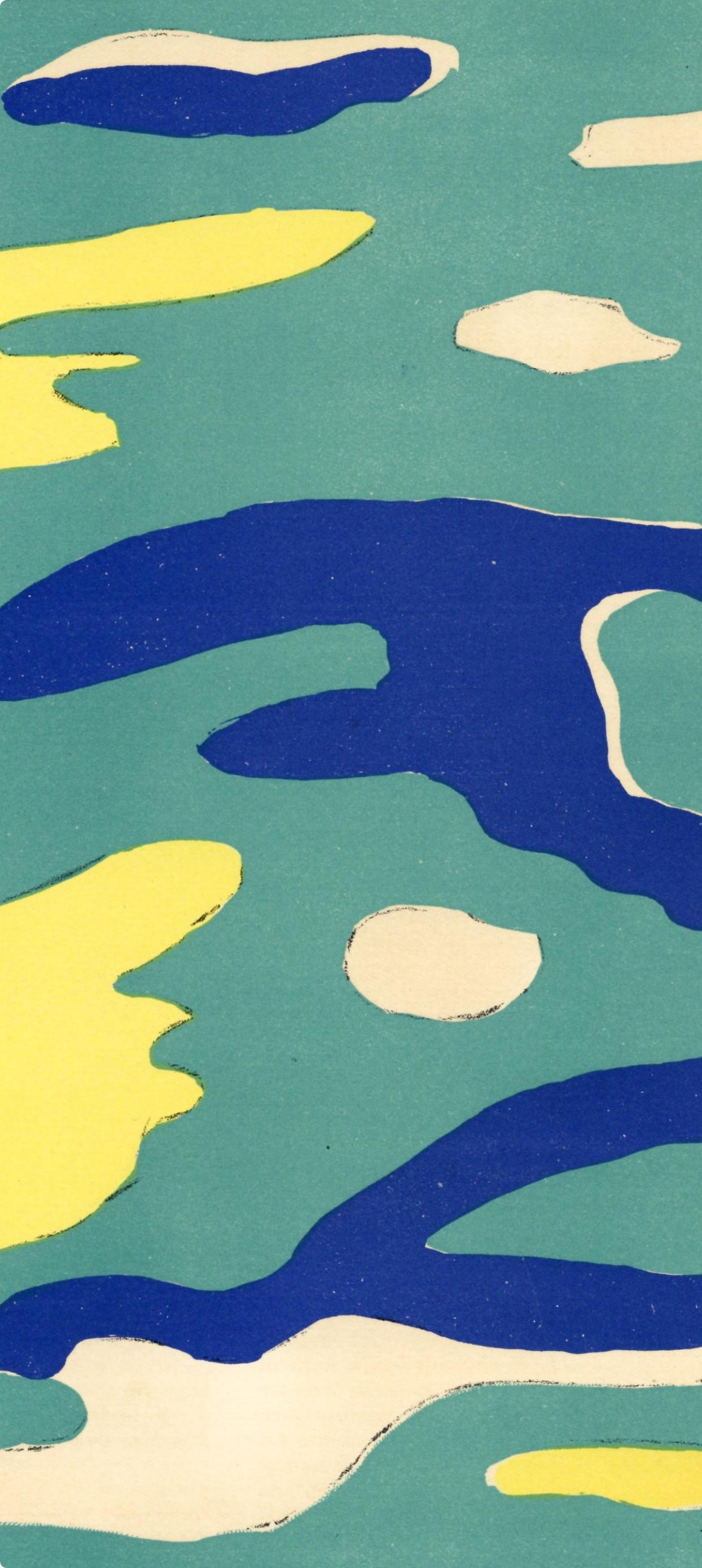 L'Eau, Verve: Revue Artistique et Littéraire - Cubist Print by Fernand Léger