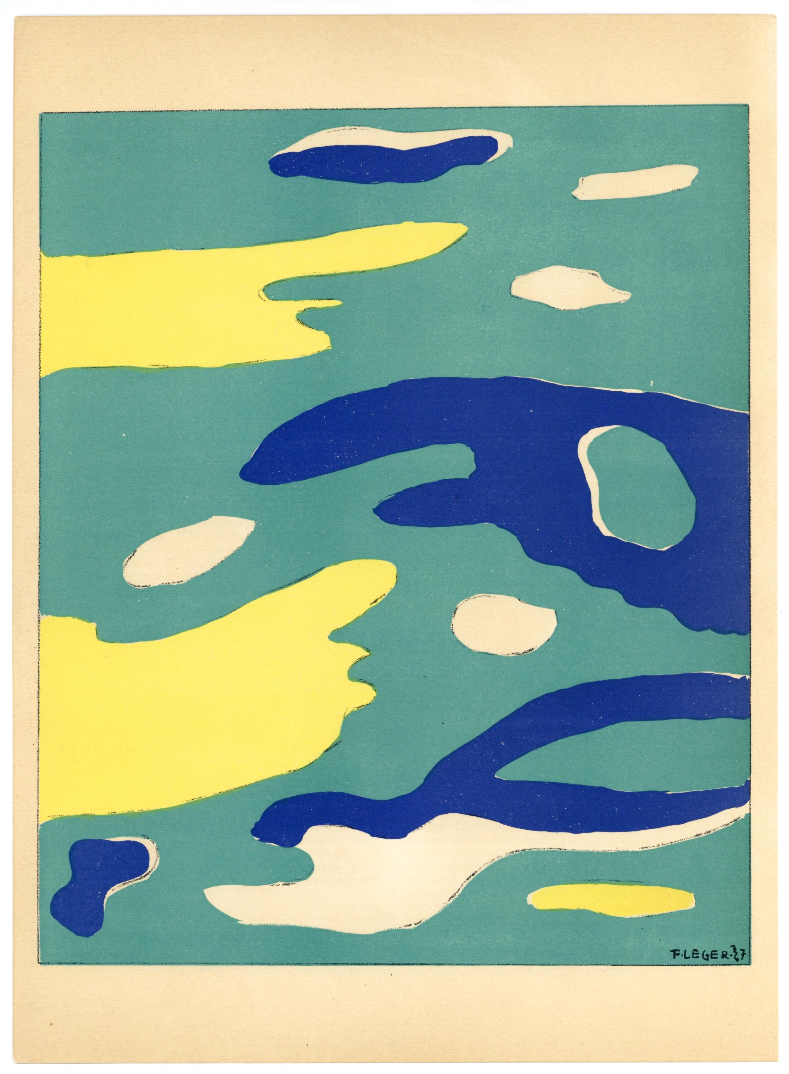Lithograph on vélin des Papeteries du Marais paper. Paper Size: 14 x 10.25 inches. Inscription: Signed in the plate and unnumbered, as issued. Notes: From the album, Verve: Revue Artistique et Littéraire, Vol. I, N° 1, 1937. Published by Éditions de