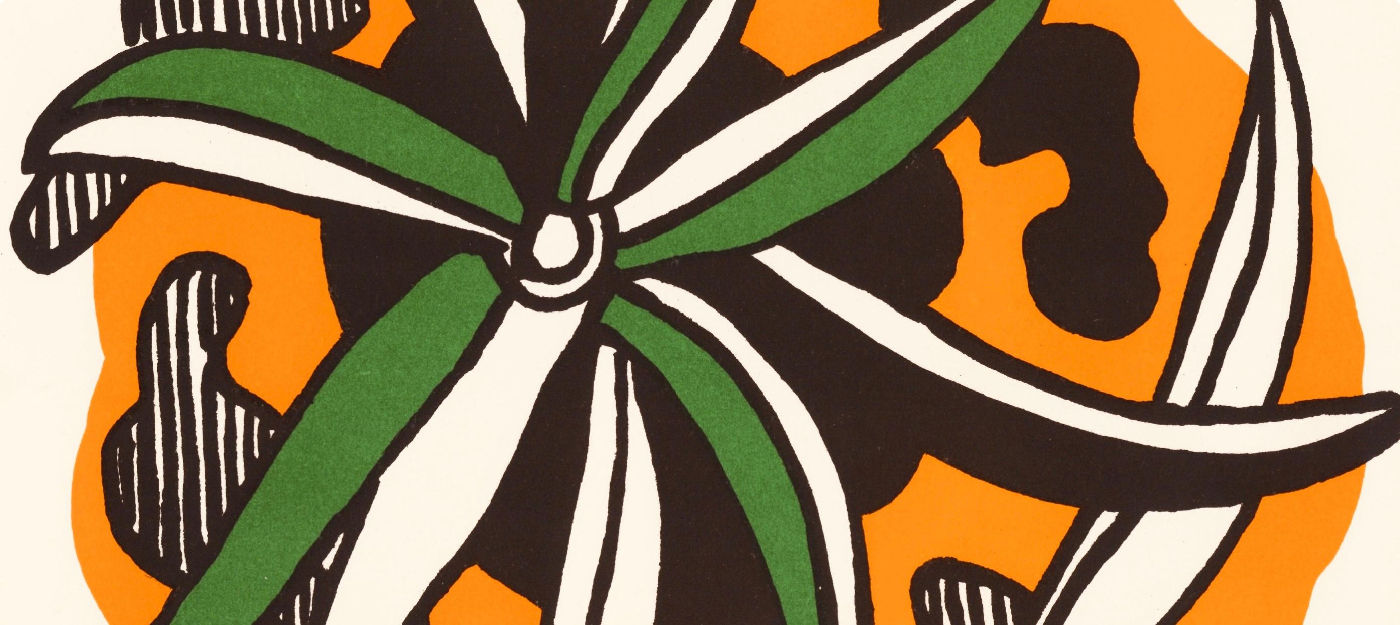 Composición (Saphire 120), Société internationale d'art XXe siècle - Print de Fernand Léger