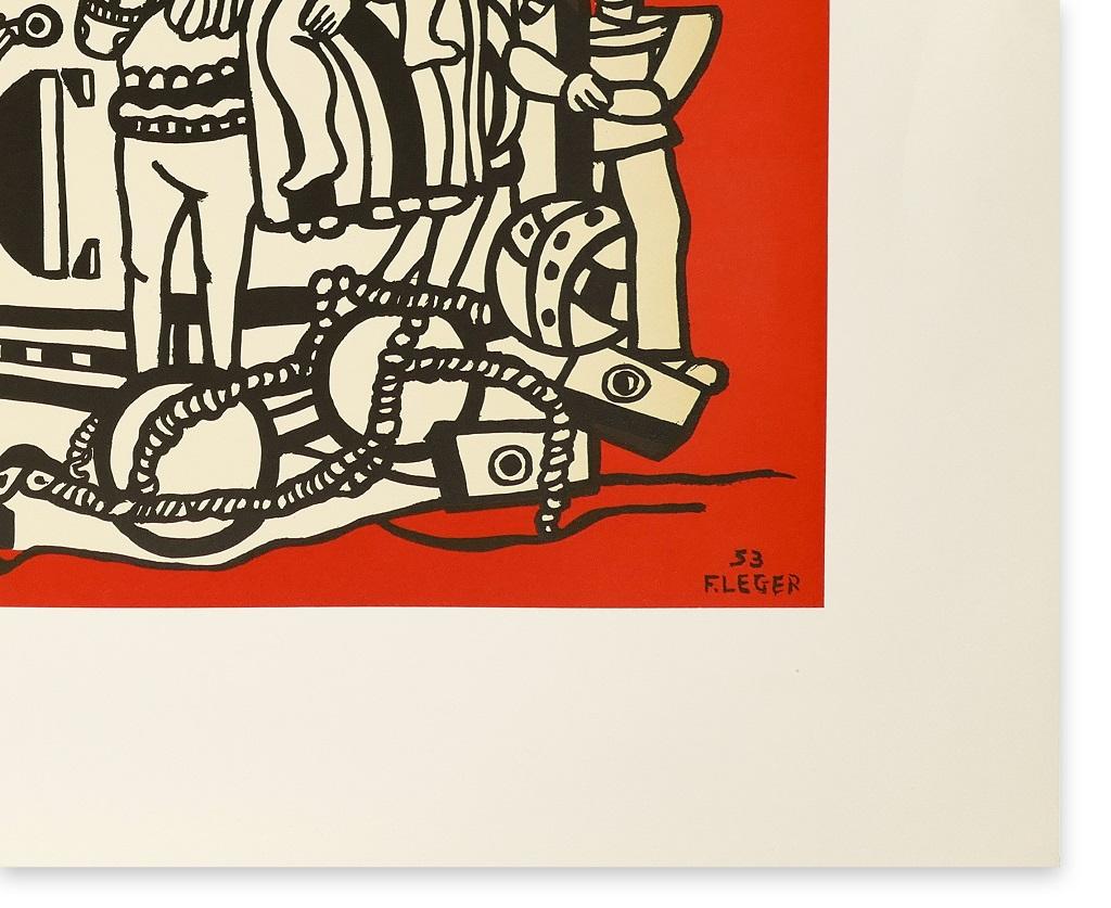 La Grande Parade - Lithograph after Fernand Léger - 1953 For Sale 1
