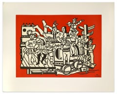 La Grande Parade - Lithograph after Fernand Léger - 1953