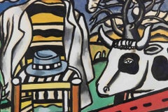 La Vache et la Chaise - Lithographie nach Fernand Léger - 1959