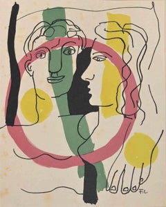 L'Amour nous Annule - Litografía (after) Fernand Léger - 1952