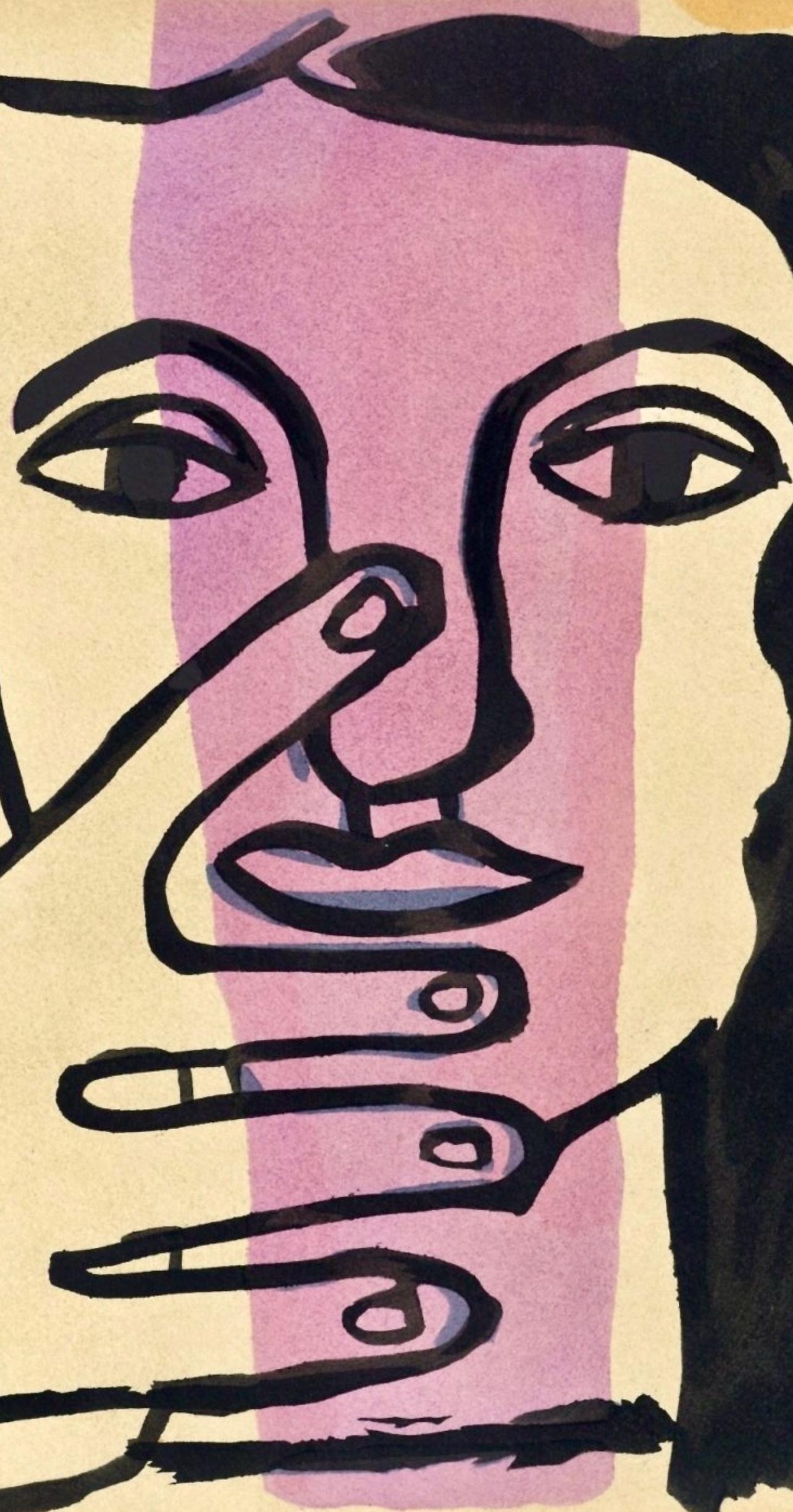 Léger, Composition, Cahiers d'Art (after) - Print by Fernand Léger