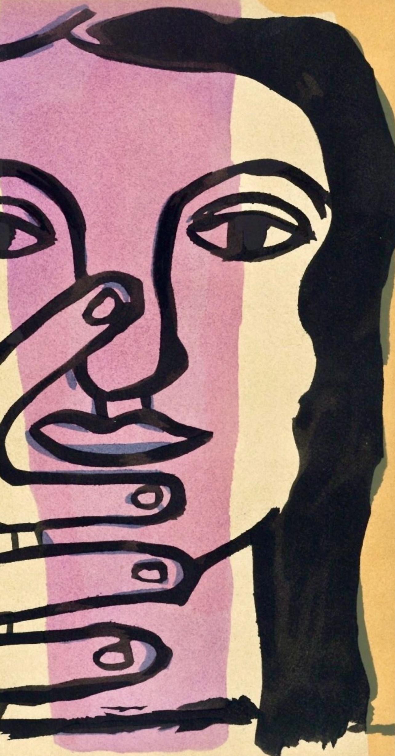 Léger, Composition, Cahiers d'Art (after) - Modern Print by Fernand Léger