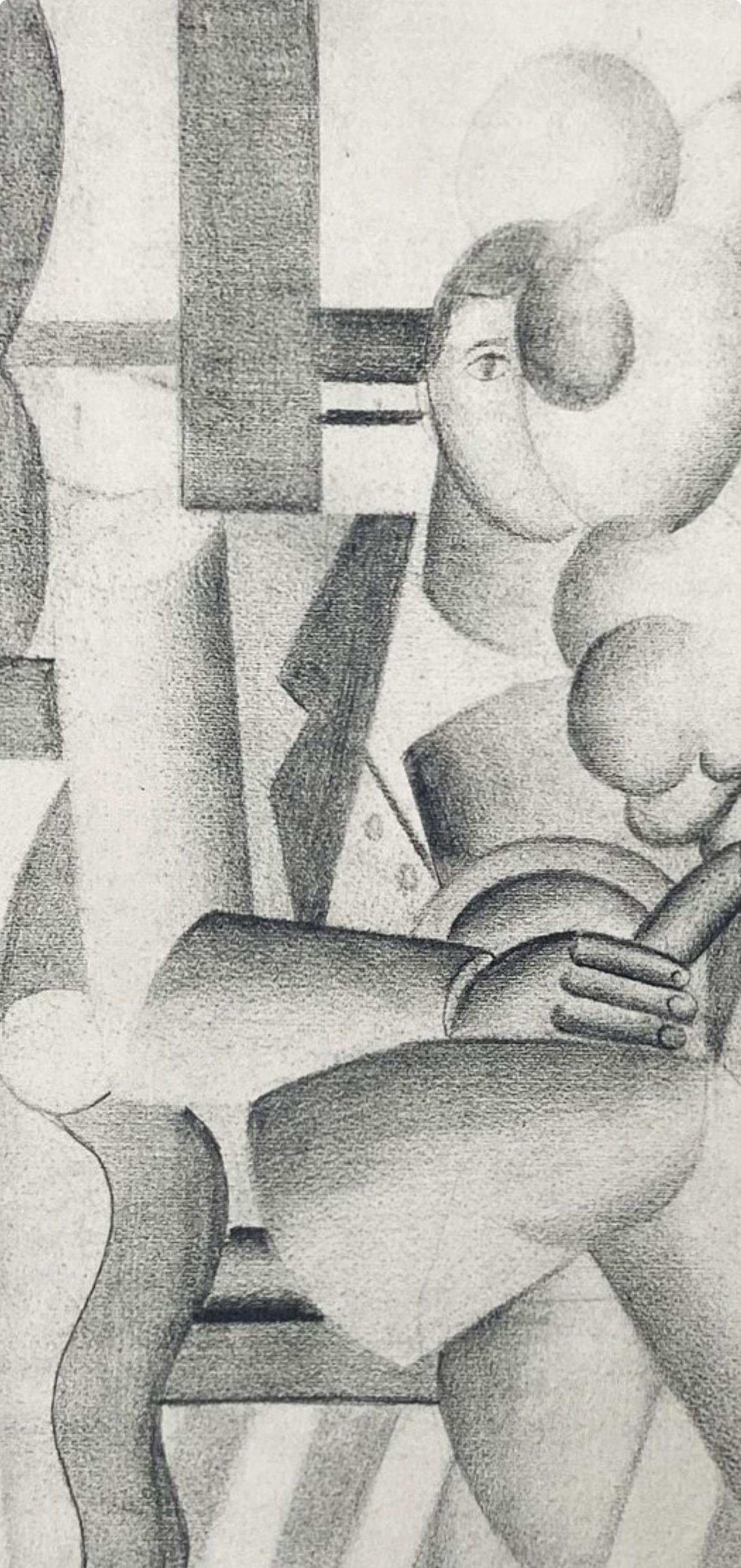 Léger, Composition, Contrastes (after) - Modern Print by Fernand Léger